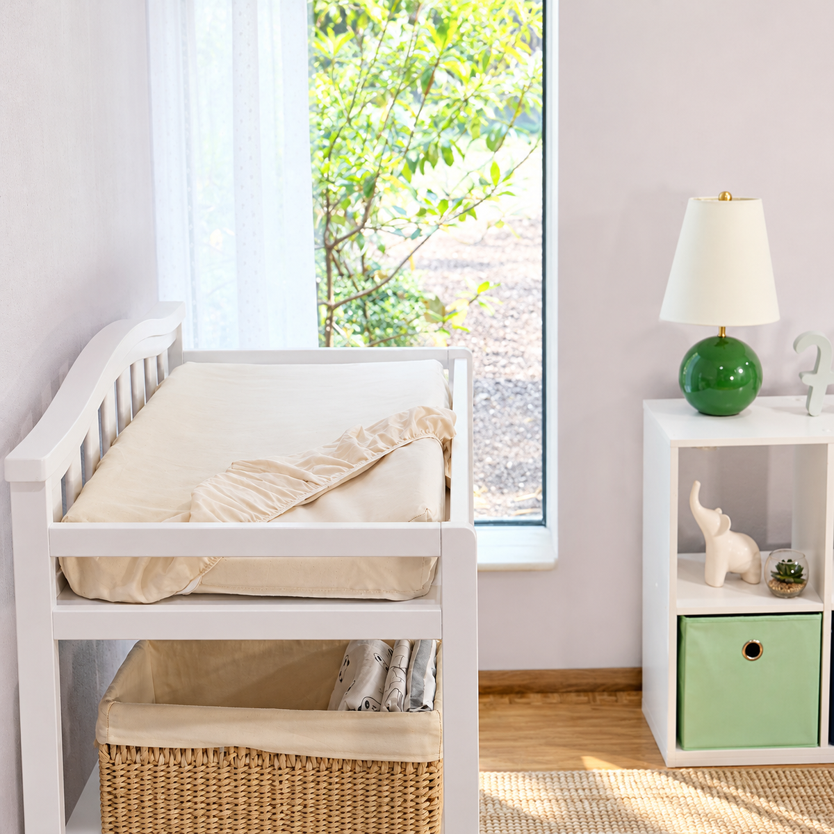 Organic Cotton Changing Pad Cover