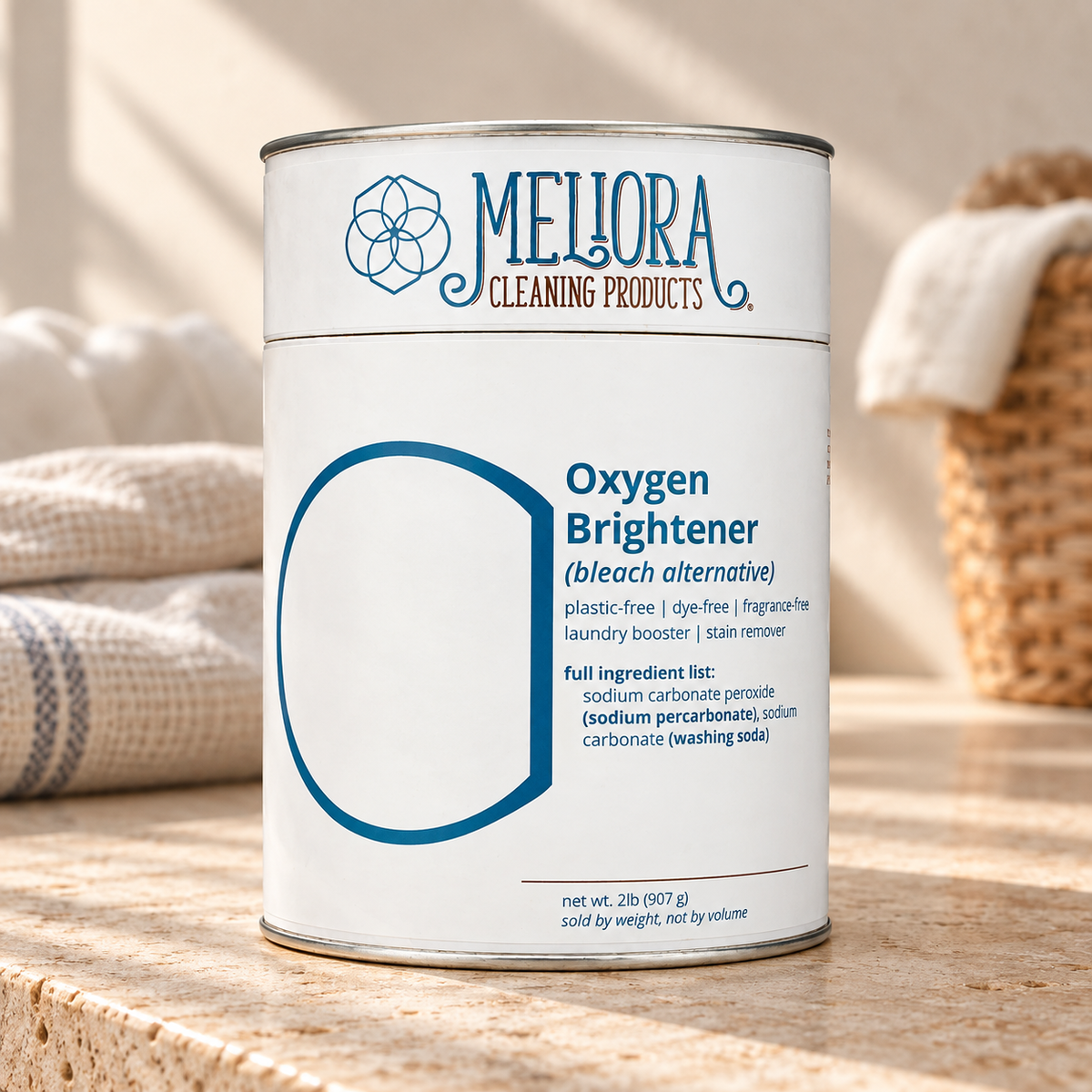 Oxygen Brightener Bleach Alternative Booster - Plastic-Free