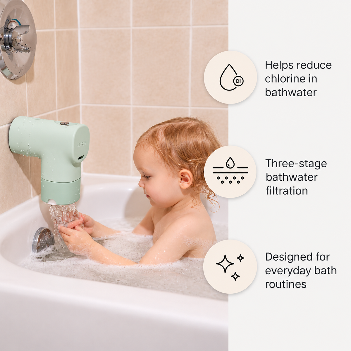 Baby Bath Tub Filter